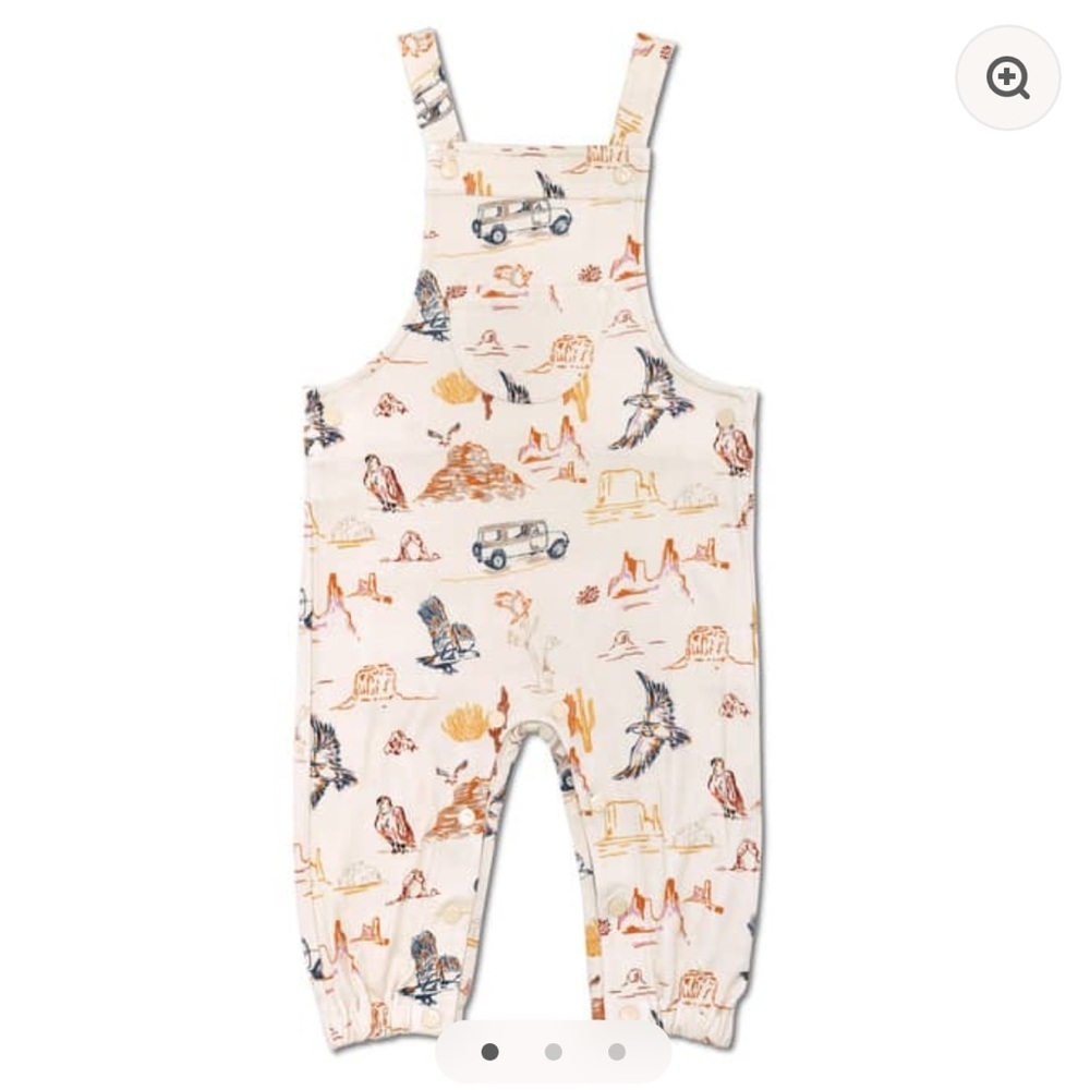 Apple 🍎 Park Baby Bamboo Blend Overalls - Canyon